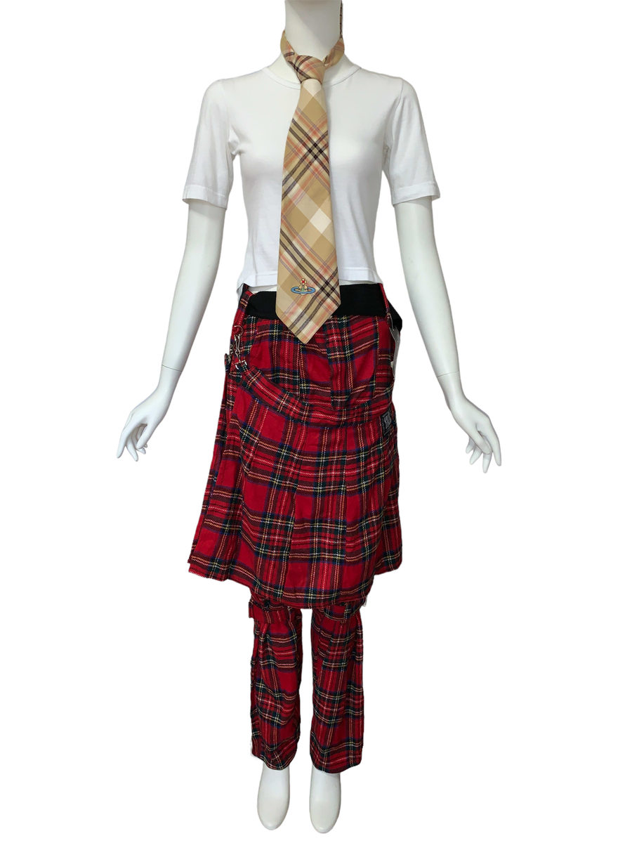 80s Tiger London Plaid Seditionaries Pants product image