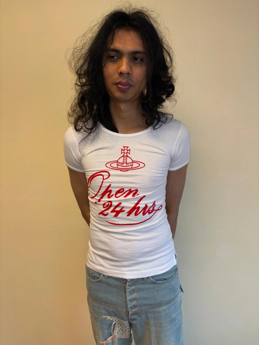 Vintage Vivienne Westwood 'Open 24 Hours' T-shirt product image