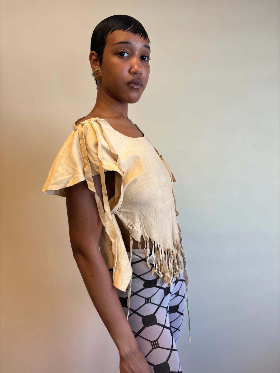 70s Fiorucci Suede Top  product image