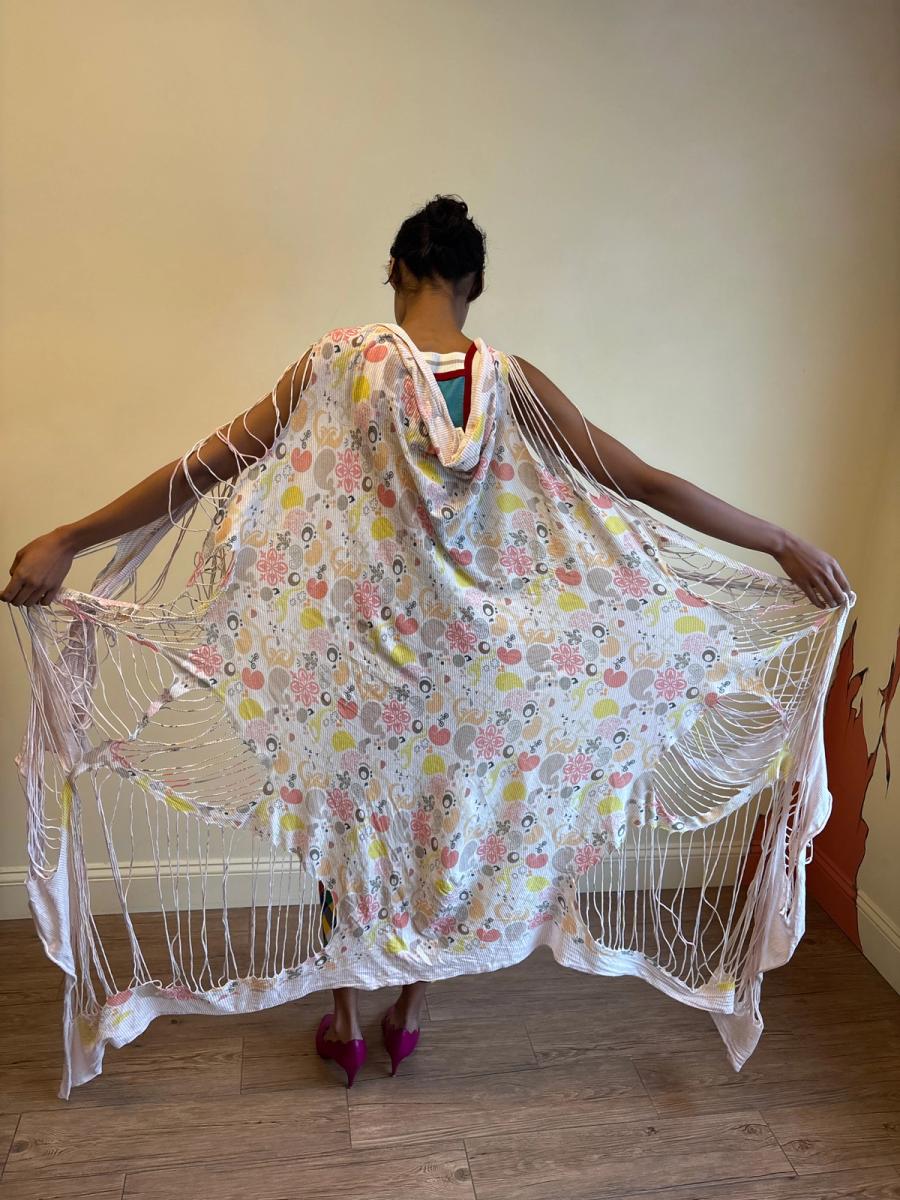 Nozomi Ishiguro Slashed Shawl product image