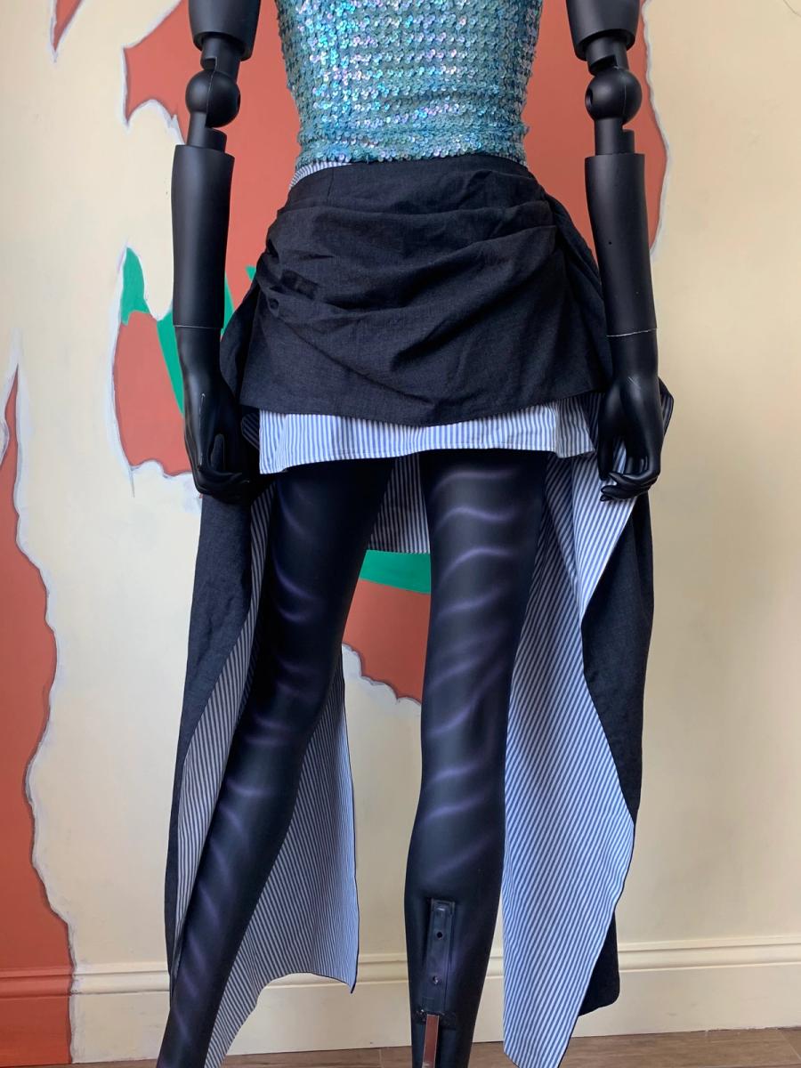 20471120 Miniskirt with Draping Sash Detail product image