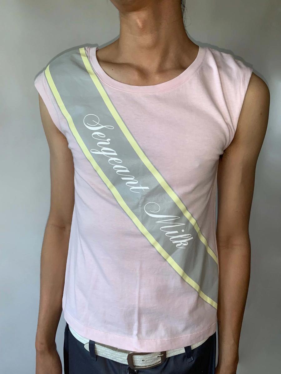 MILK "Sergeant Milk" Sash Tank Top product image