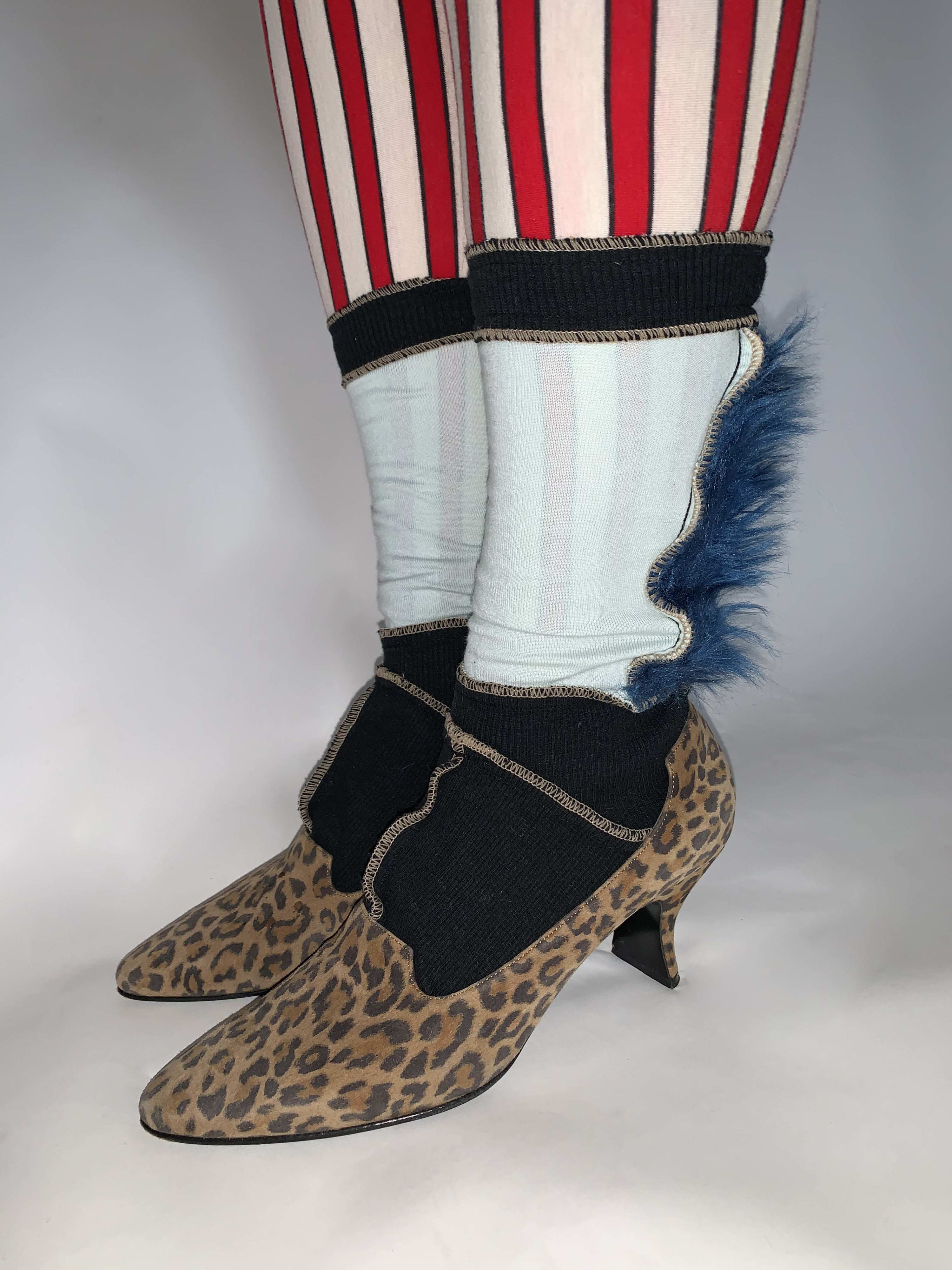 Christopher Nemeth Faux Fur Socks