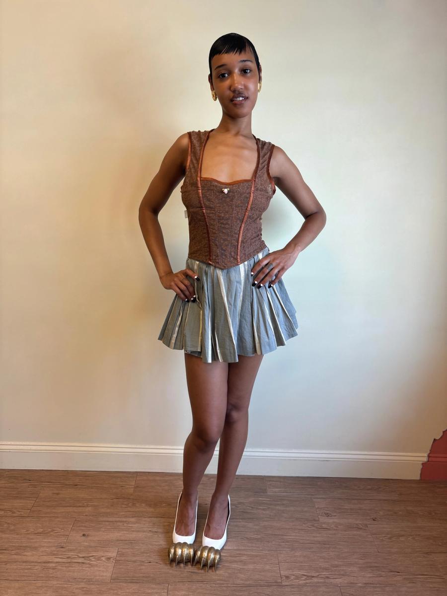 Vintage Fiorucci Lace Corset product image