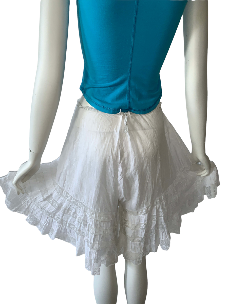French Antique Blue Lace Bloomers product image