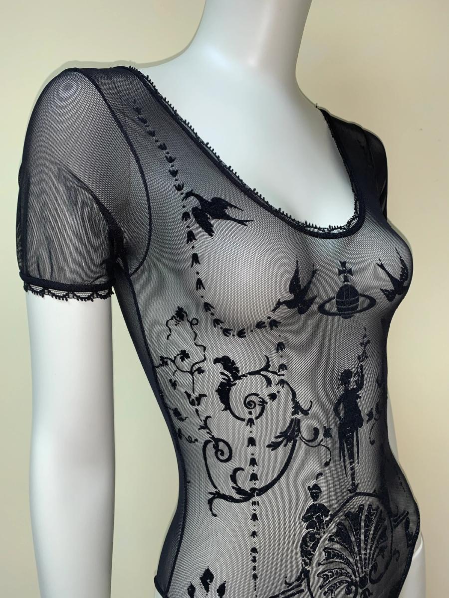 1992 Vivienne Westwood Black Boulle Leotard product image
