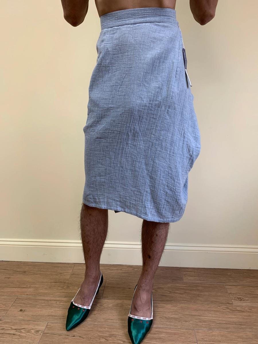 Freak of Psycho Muslin Bustle Skirt product image