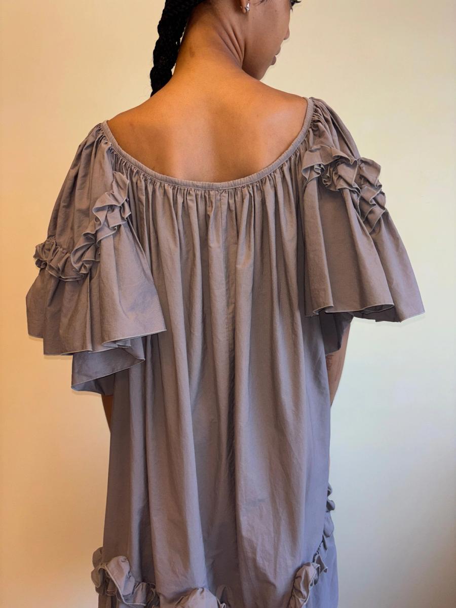 Vintage Chantal Thomass Ruffle Trapeze Dress product image