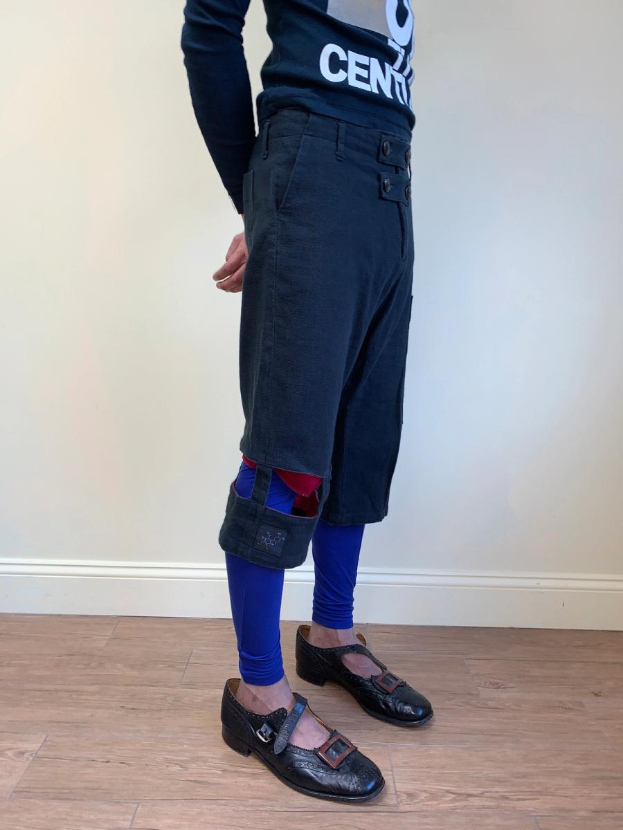 Bio-Politics Trousers With Cage Detail product image