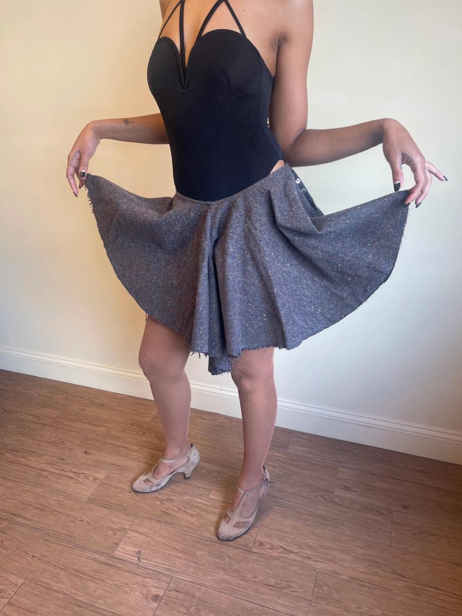 Nozomi Ishiguro Confetti Tweed Skort product image