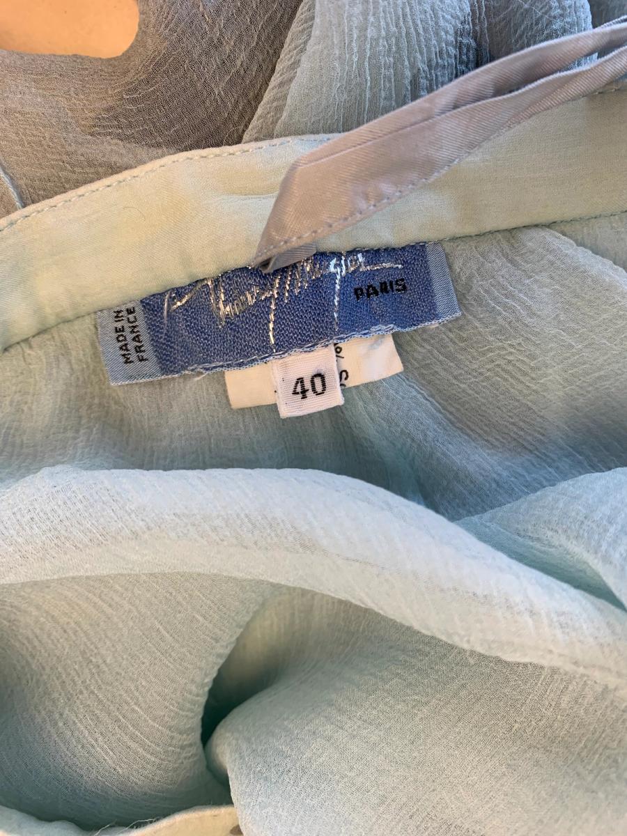 90s Thierry Mugler Silk Skirt with Built-In Pants product image