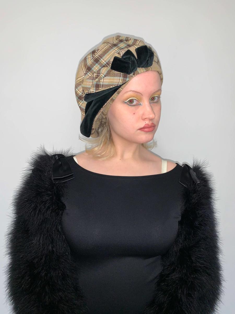 90s Vivienne Westwood Tartan Beret product image