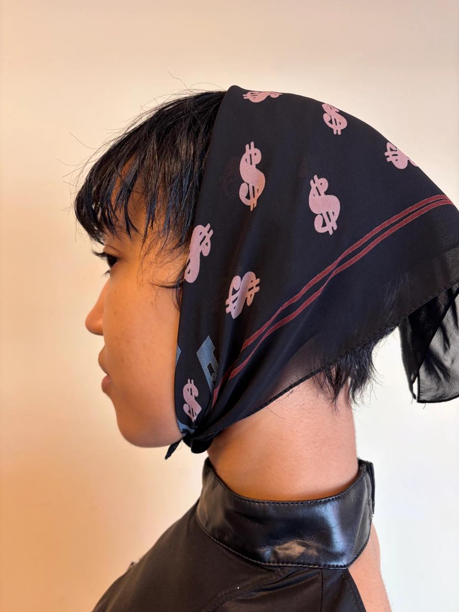 80s Jean-Paul Gaultier "Born to Win" Handkerchief product image