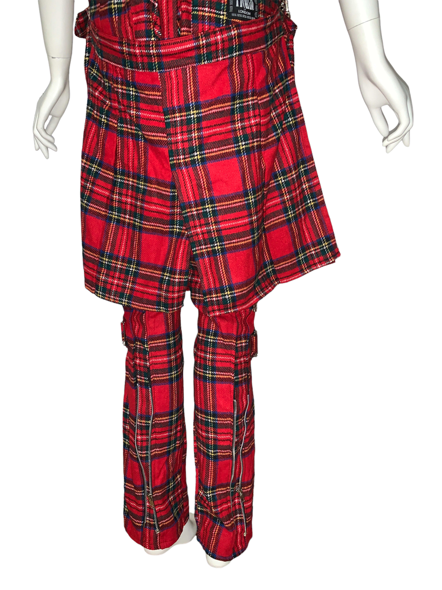 80s Tiger London Plaid Seditionaries Pants product image