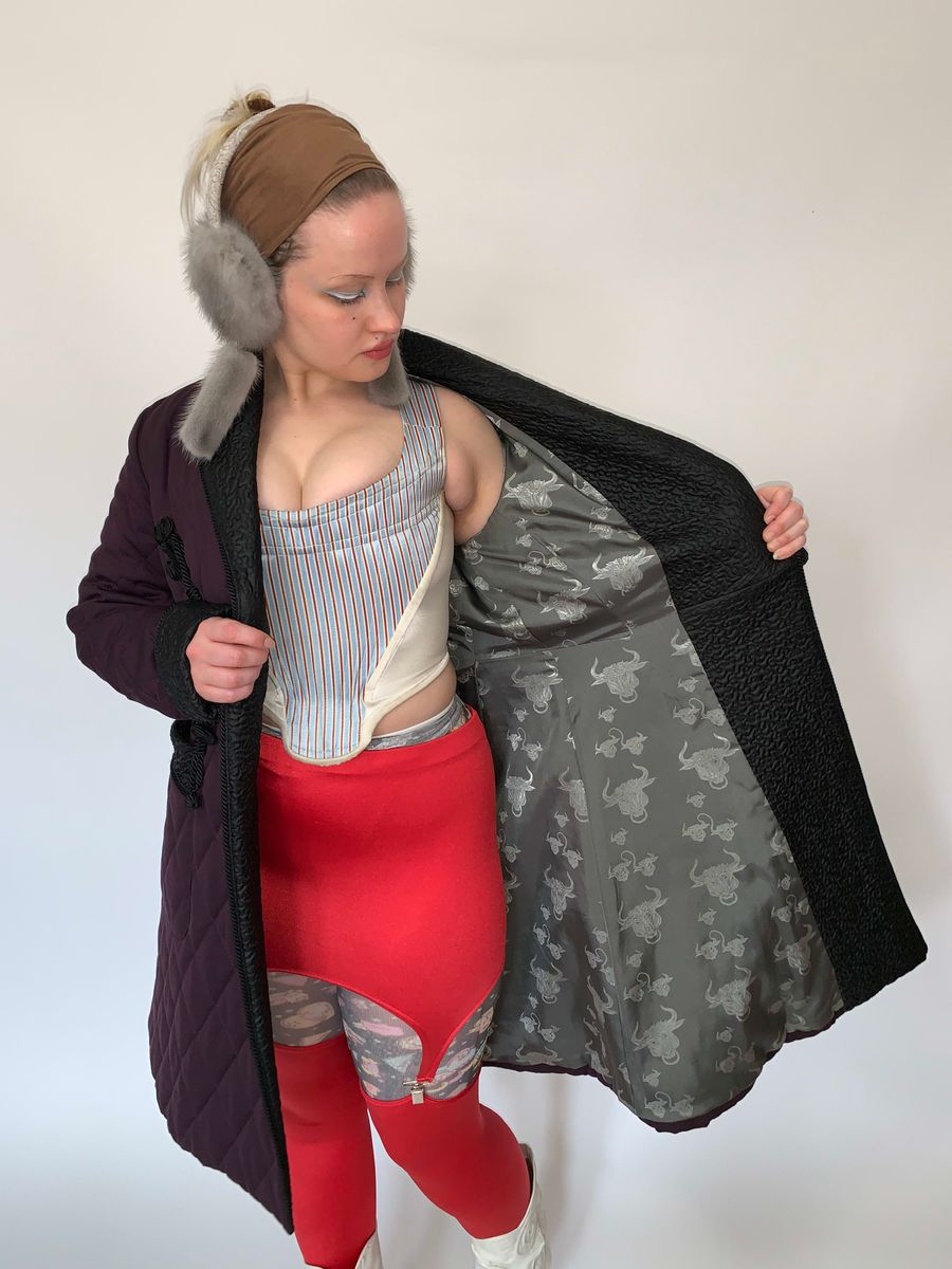 Jean Paul Gaultier 1994 Quilted Princess Coat product image