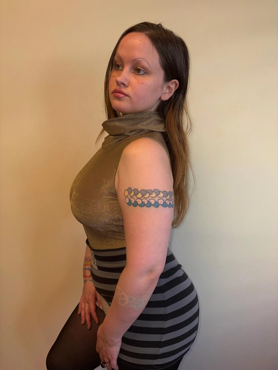 Moschino 90s Dramatic Lurex Turtleneck product image