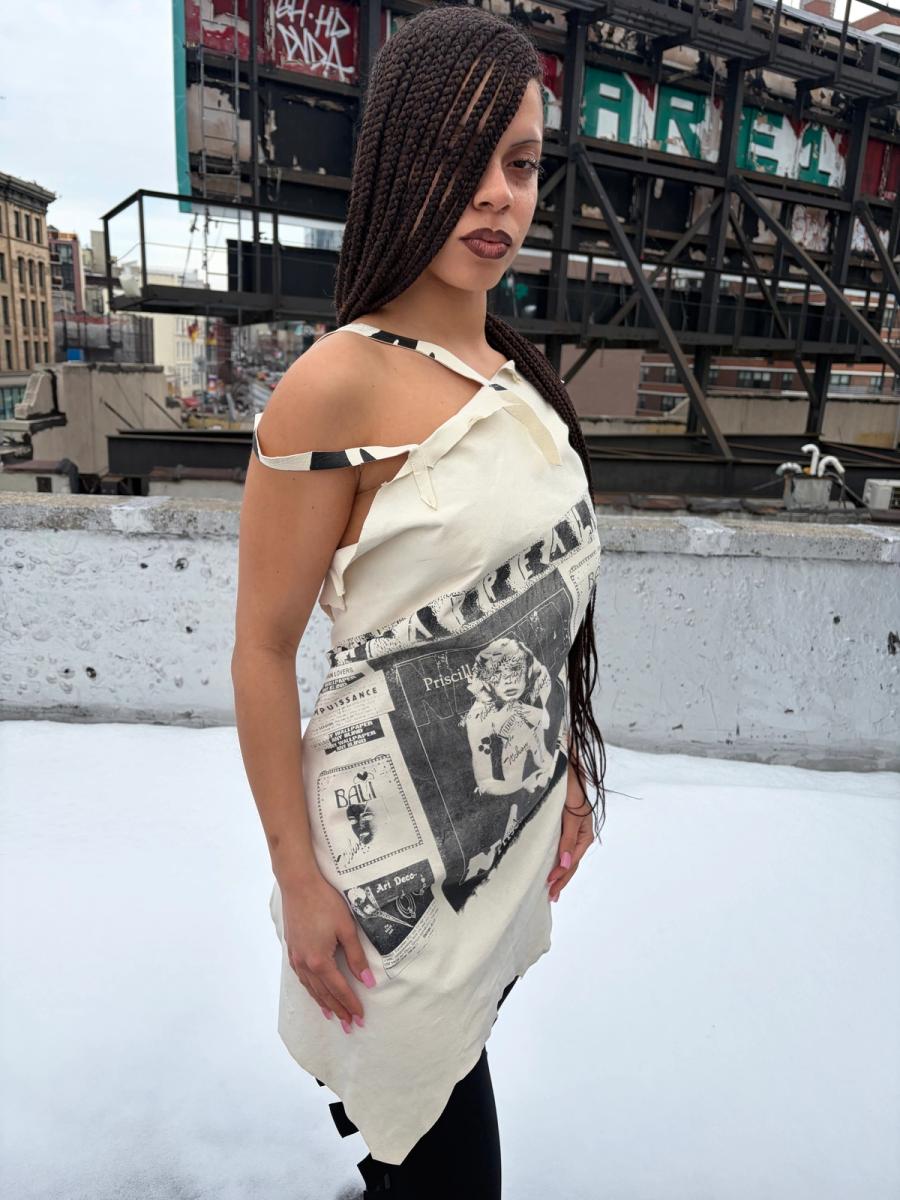 Sex Appeal Suede Asymmetric Tunic product image