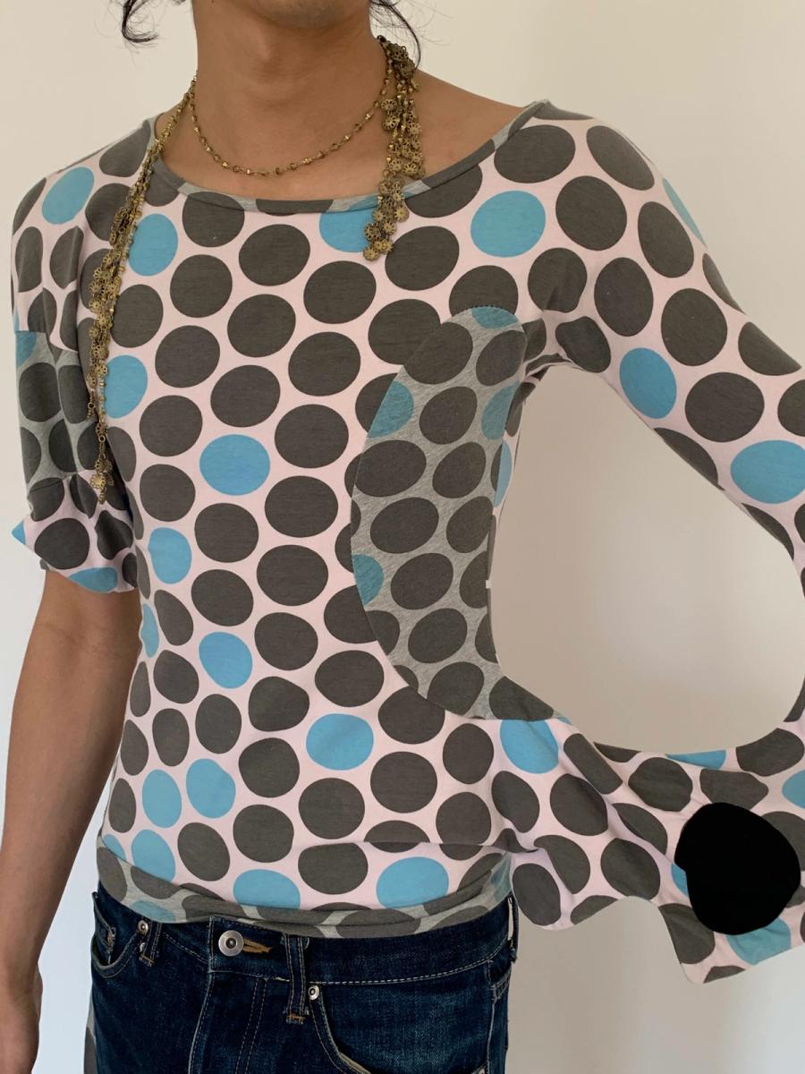 Vinti Andrews Asymmetrical Circle Shirt product image