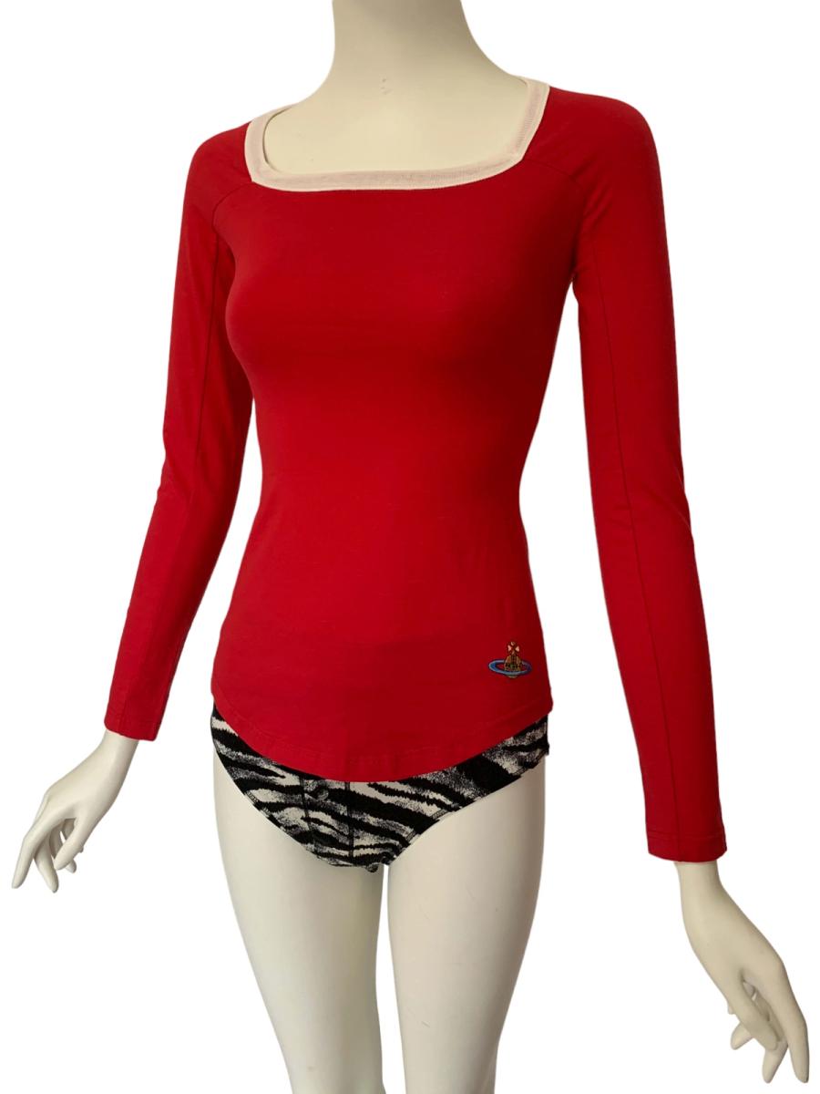 Vivienne Westwood Fitted Top with Square Neckline product image