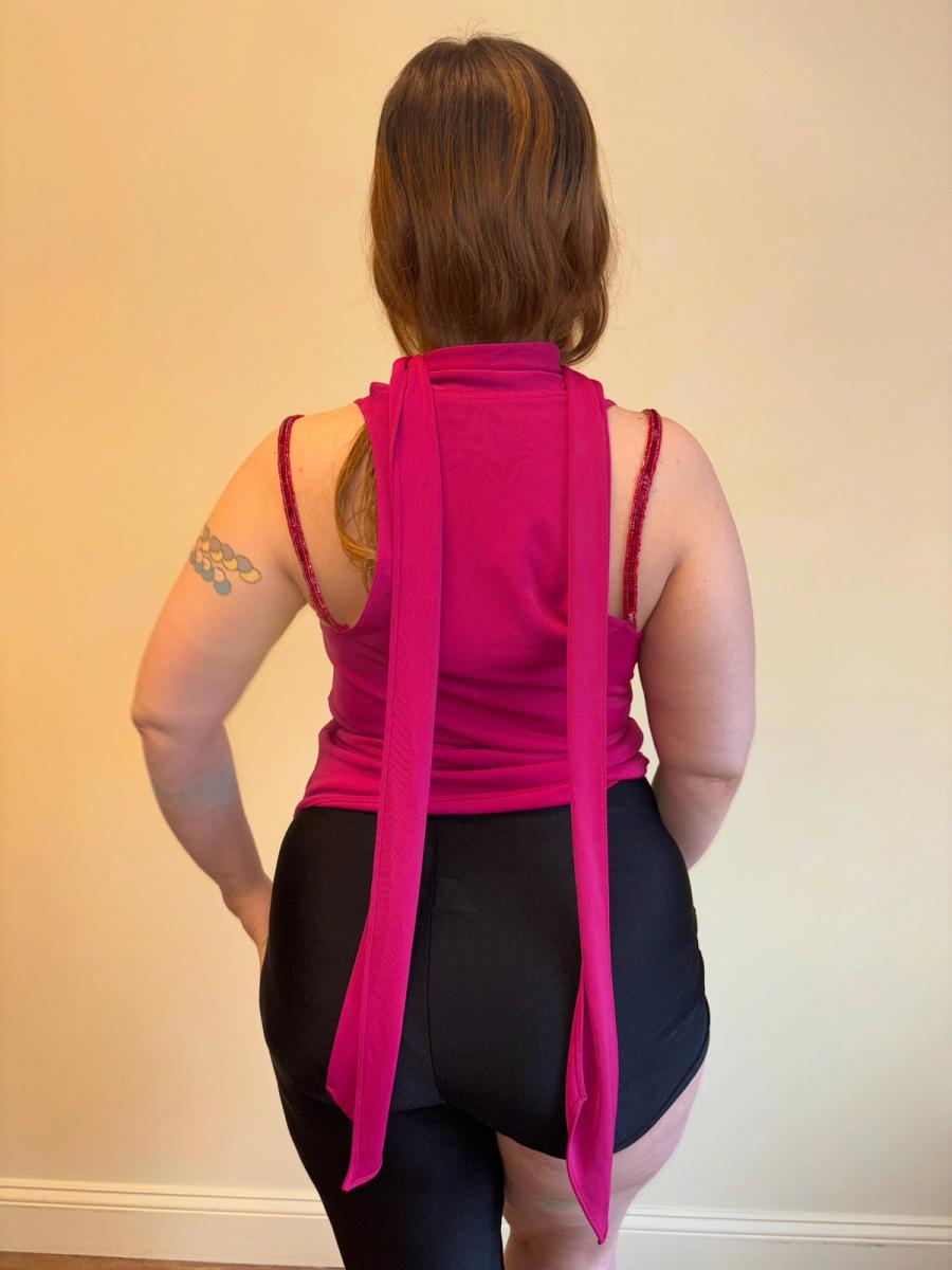 Lolita Lempicka Pink Scarf Tanktop product image