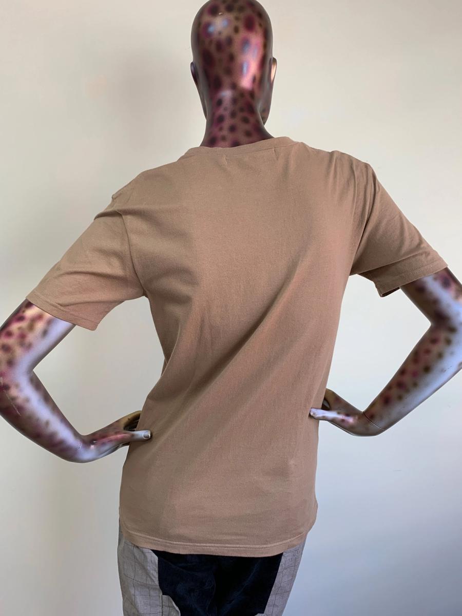 Obscure Desire of Bourgeoisie Logo Brown T-shirt product image