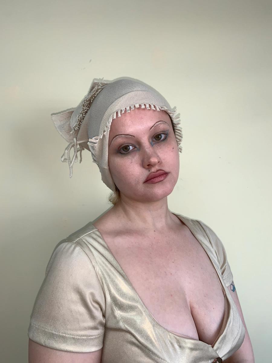 90s Issey Miyake A-POC Fringe Hat product image