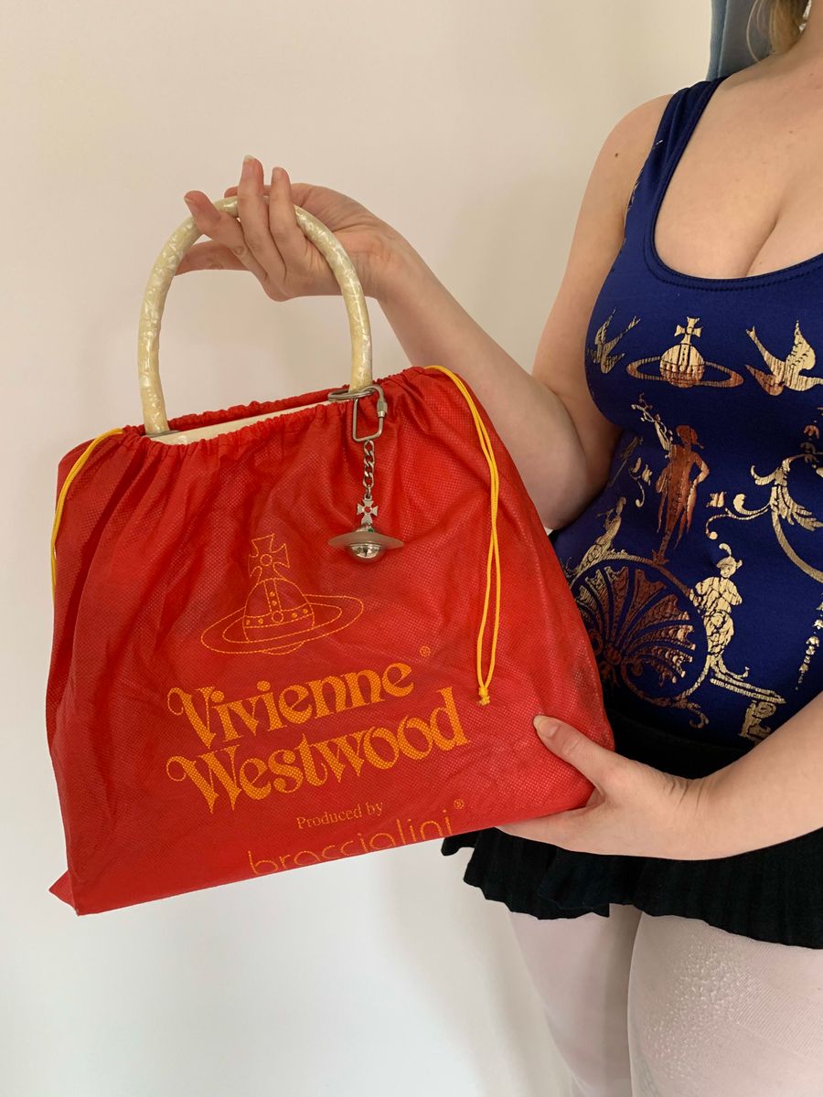 Late 80s/ Early 90s Vivienne Westwood Giant Orb Purse product image