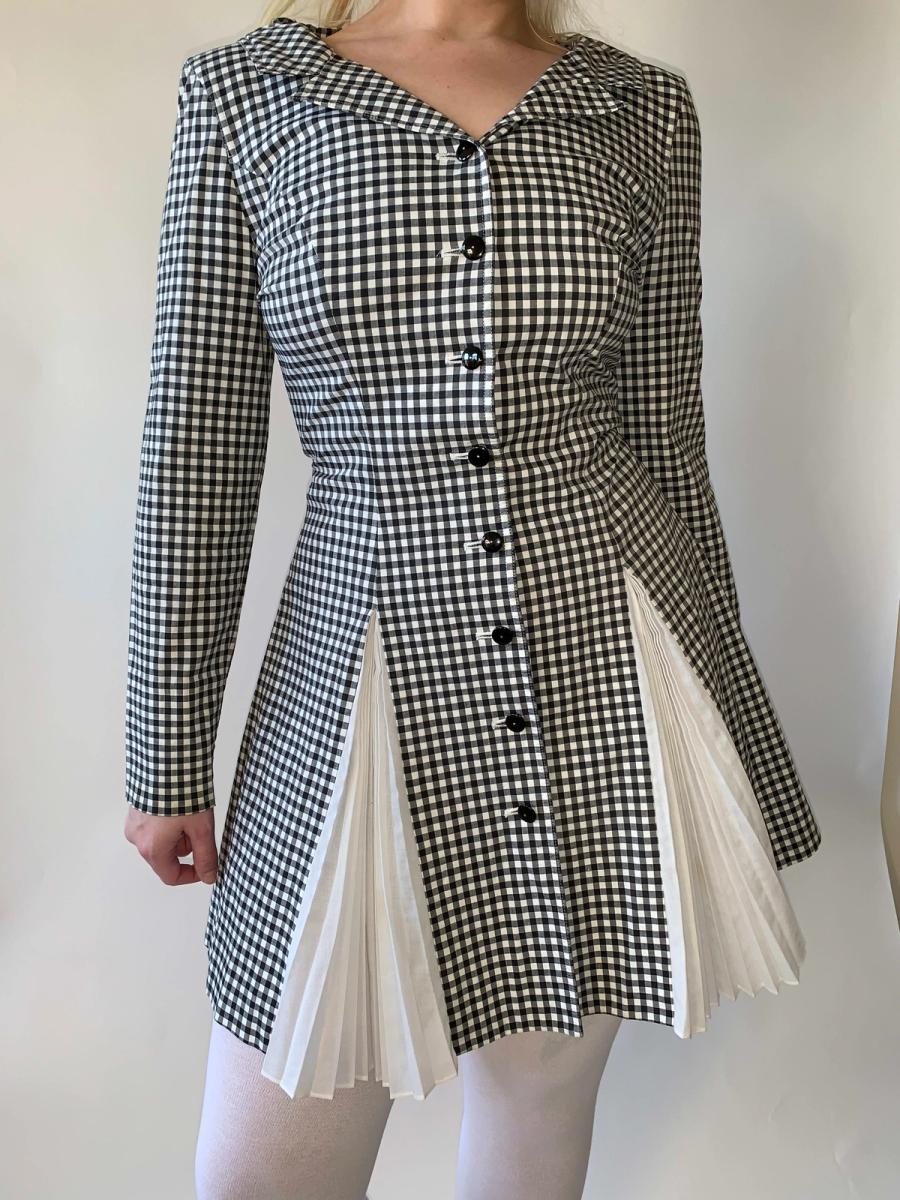 Chantal Thomass Gingham Jacket Dress product image