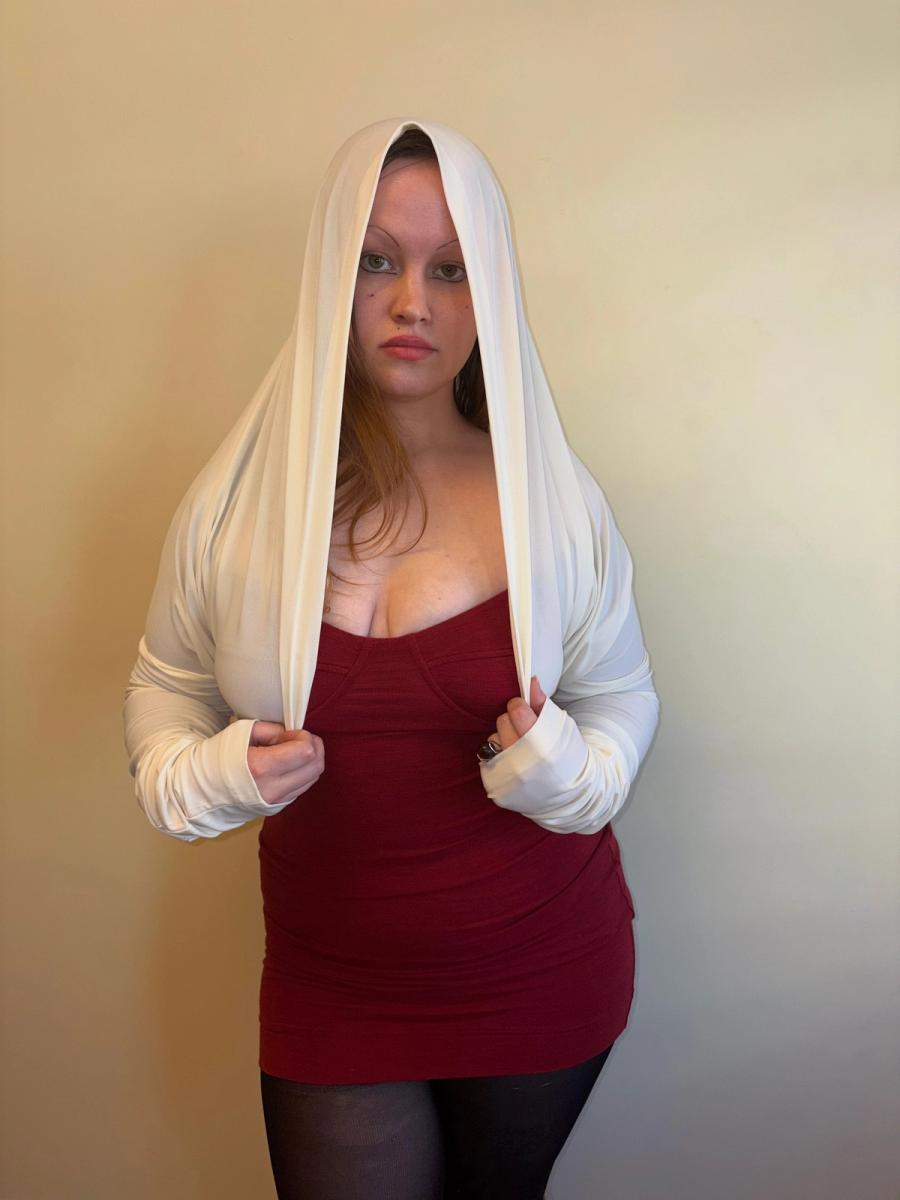 Norma Kamali Shrug with Extra Long Sleevs product image