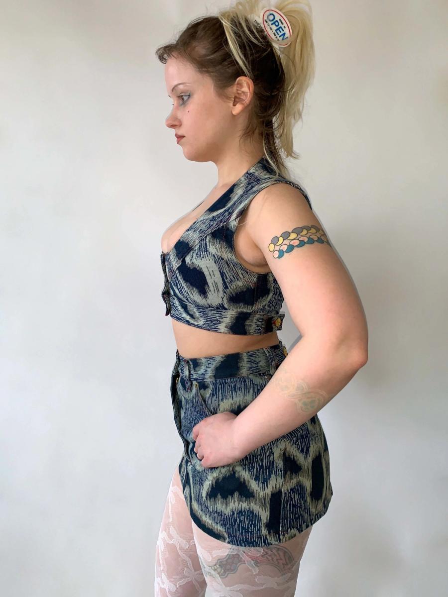 1994 Vivienne Westwood Café Society Leopard Set product image