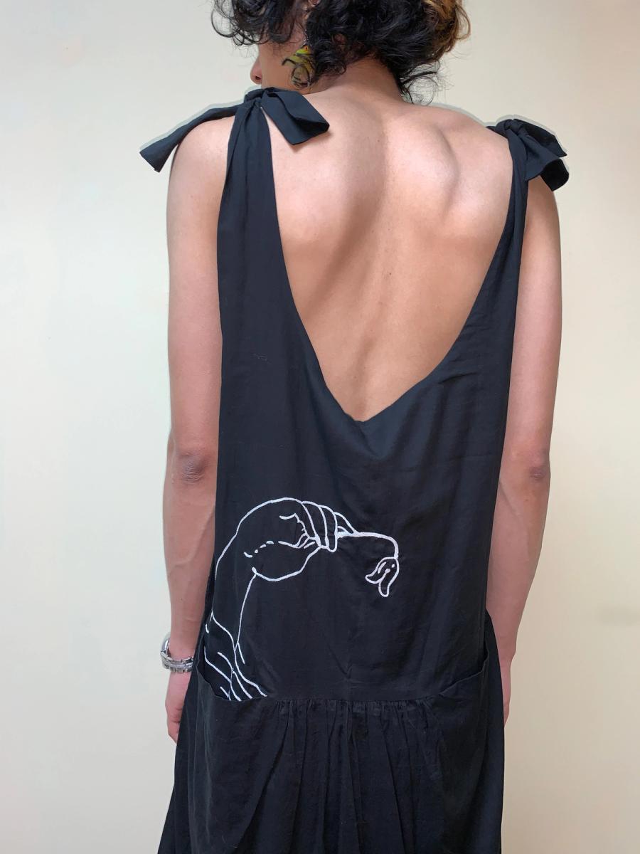 Bernhard Willhelm Grecian Goddess Embroidered Dress product image