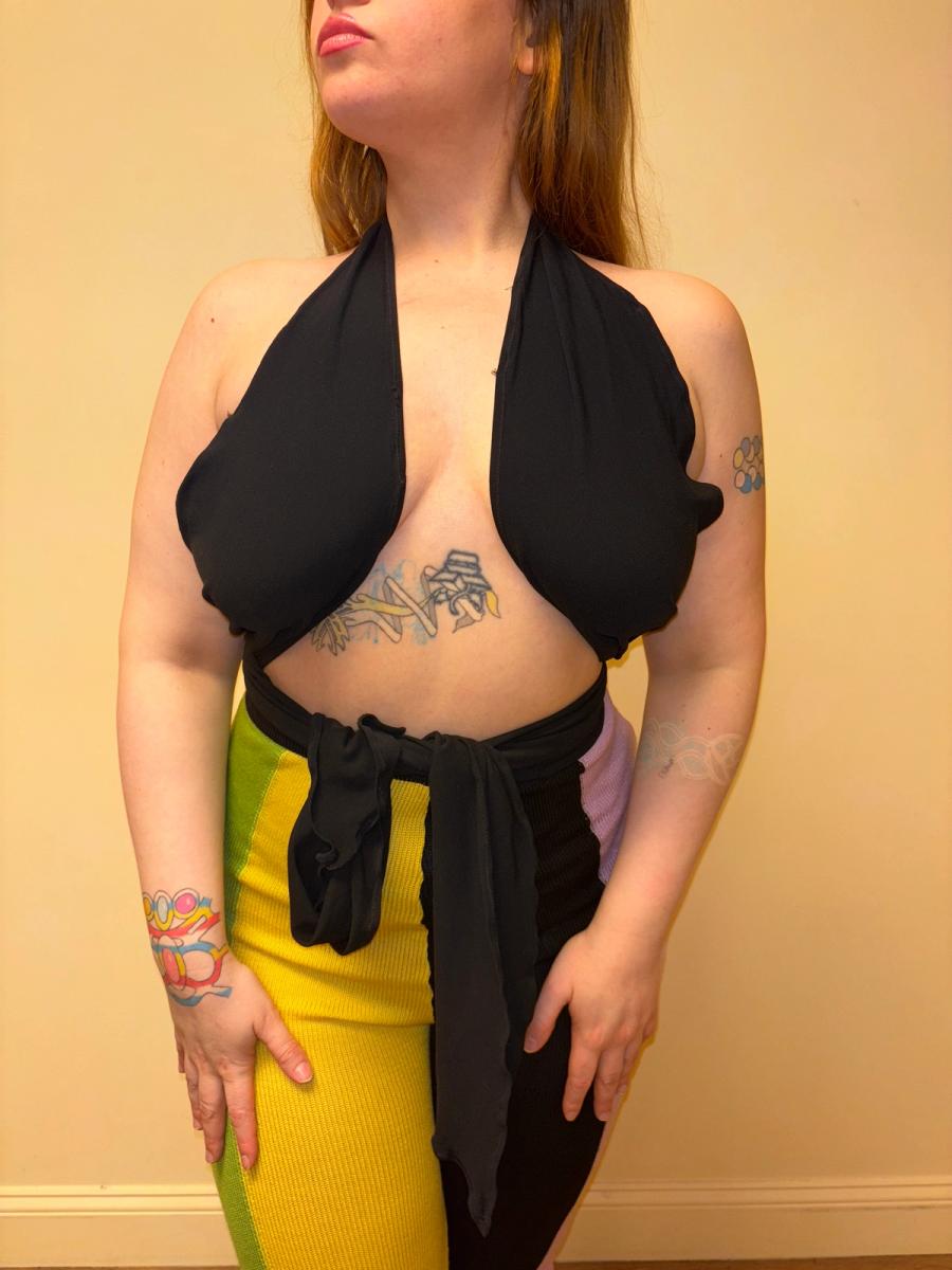 Dorothée Bis Multi-style Wrap Top  product image