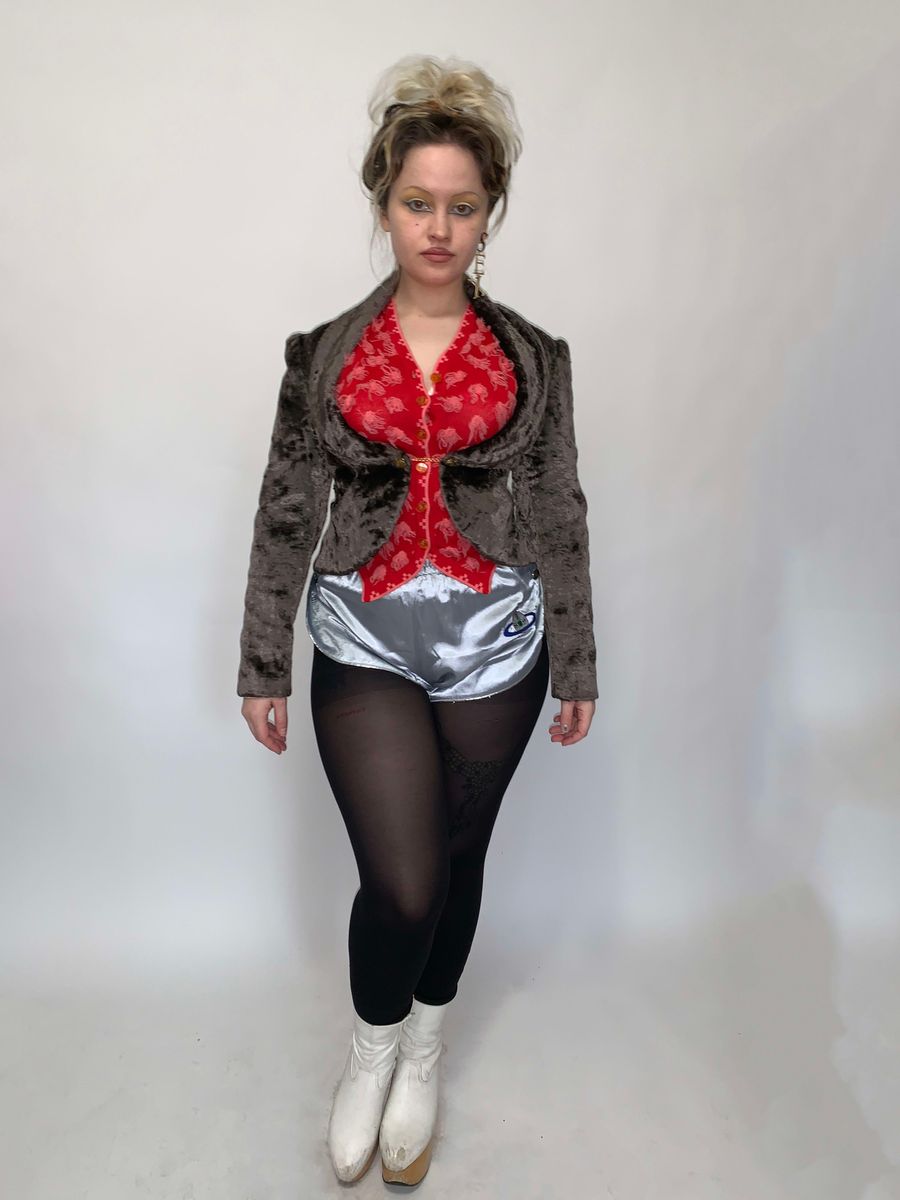 Vivienne Westwood 'On Liberty' Underbust Fur Jacket product image