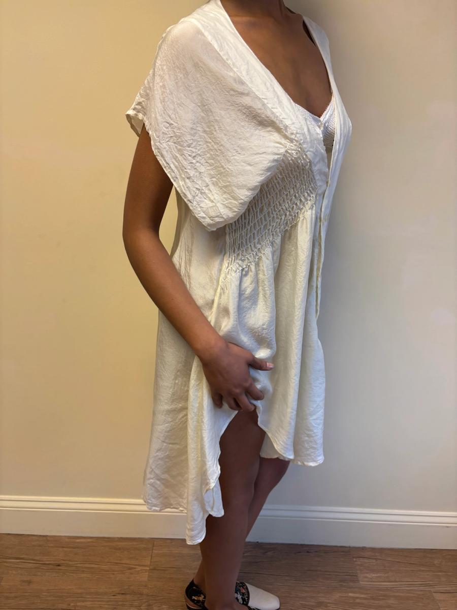 Marjan Pejoski Pale Yellow Babydoll Dress product image