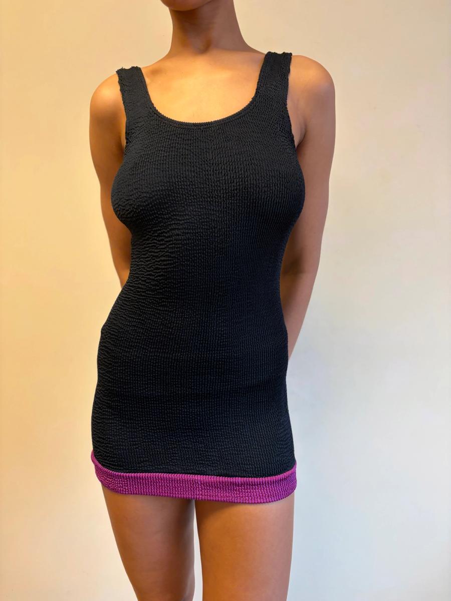 80s Liza Bruce Navy & Fuchsia Set product image