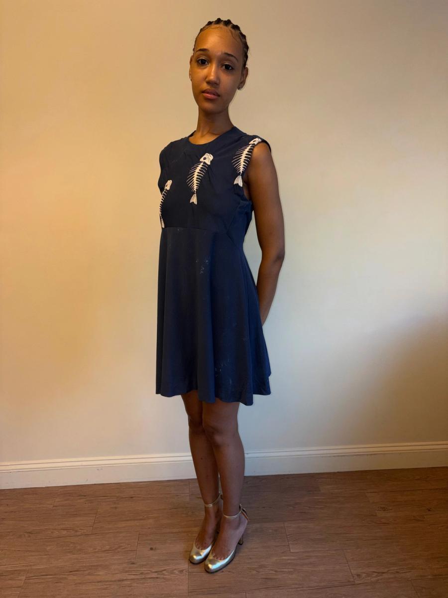 Franck Joseph Bastille Fishbone Two Piece Dress product image