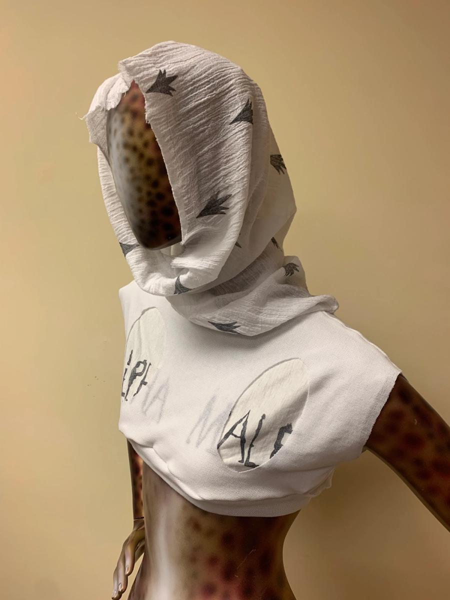 Alpha Male Top With Gauze Hood 1 product image