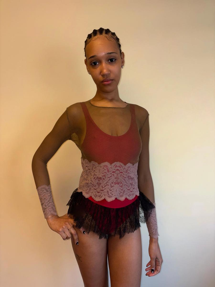 Vintage Jean-Paul Gaultier Mesh and Lace Top product image