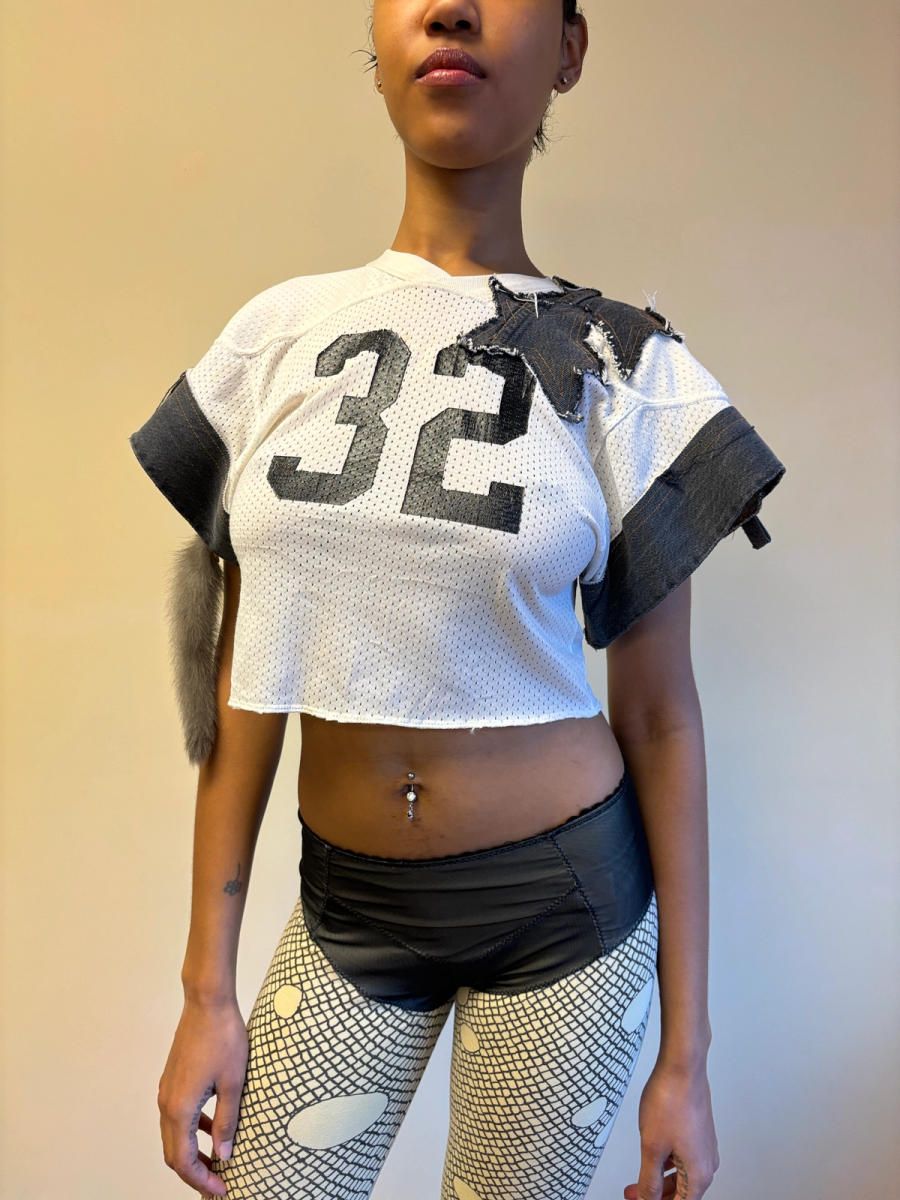 Naoko Ushiro Glamorous Patchwork Jersey Top product image