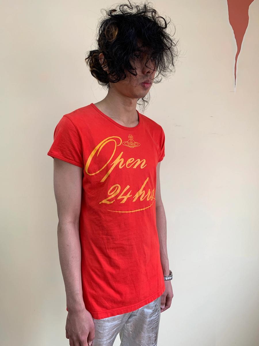 Vivienne Westwood A/W 1993 Open 24 Hours Collection Tee