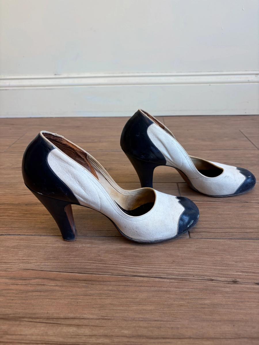 1940s Saddle Shoe Cuban Heel  product image