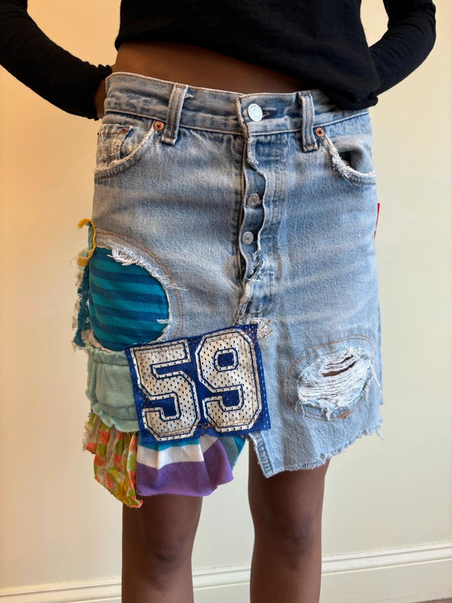 Glamorous Naoko Ushiro Patchwork Skirt