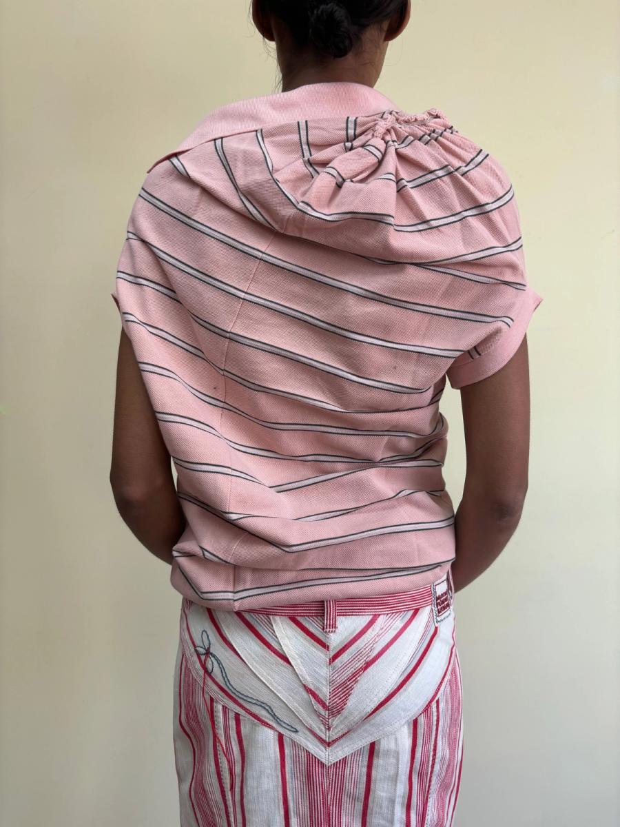 Junya Watanabe Twisted Pink Polo product image