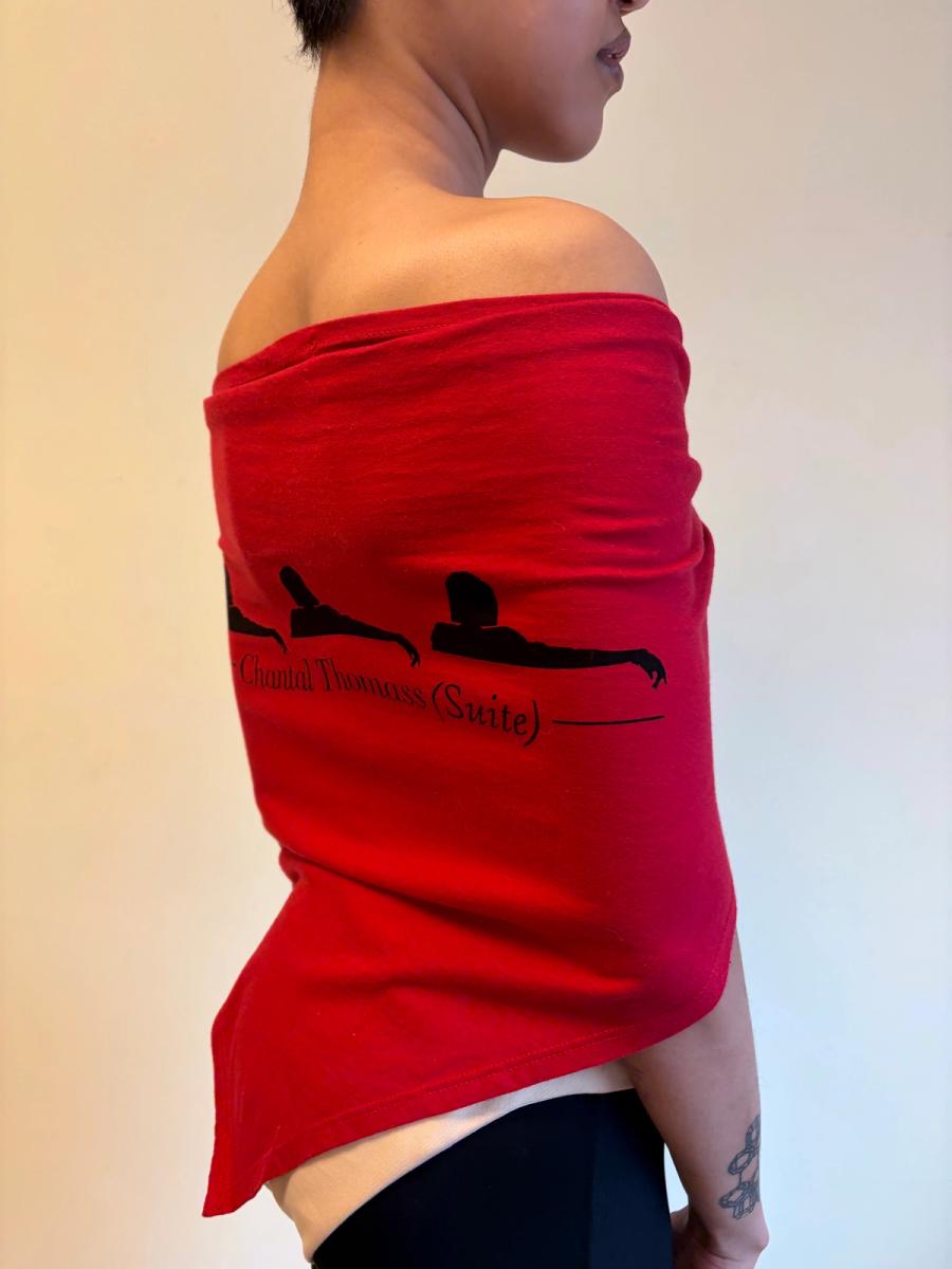 80s Chantal Thomass Suite Logo Shawl  product image