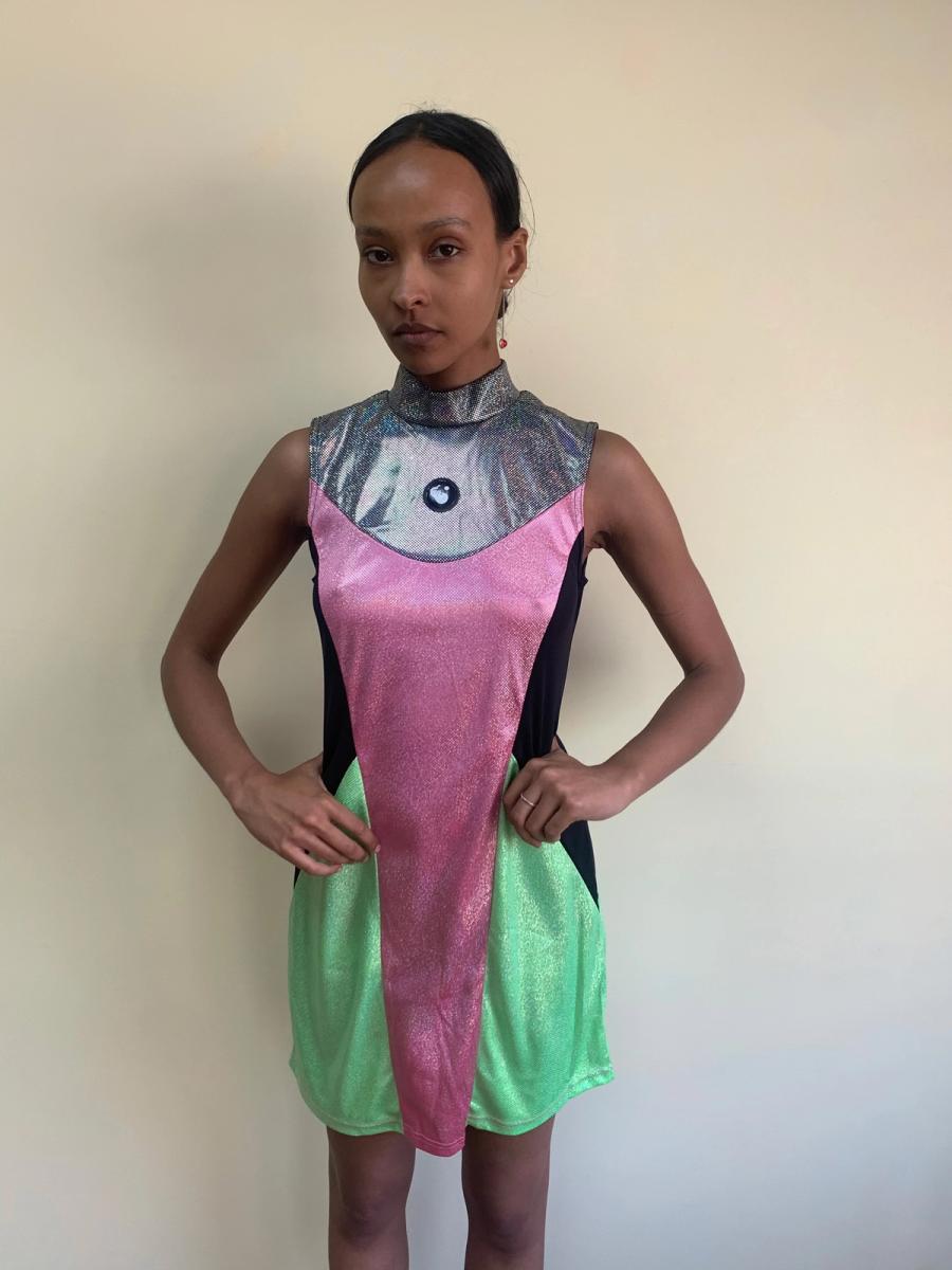 Fötus Iridescent Multi Color Dress product image