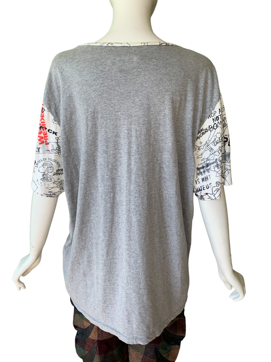 Nozomi Ishiguro Collage Doodle Shirt product image