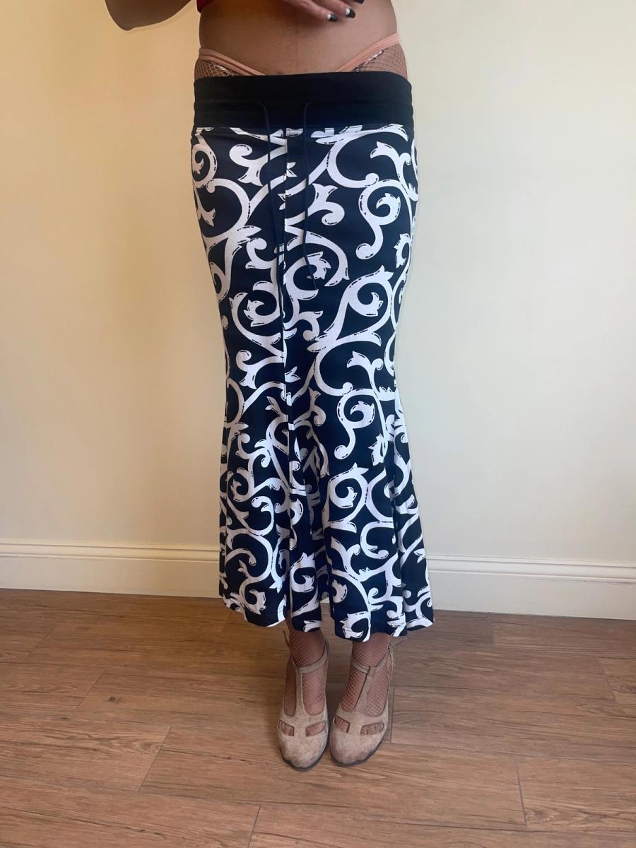 80s Chantal Thomass Decorative Sweat Skirt product image