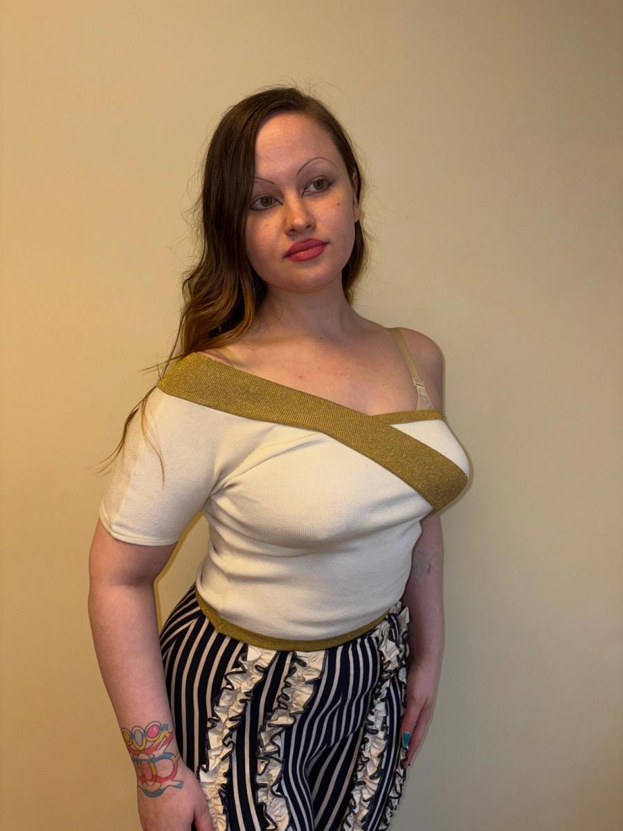 Vintage Dorothee Bis Asymmetrical Top product image