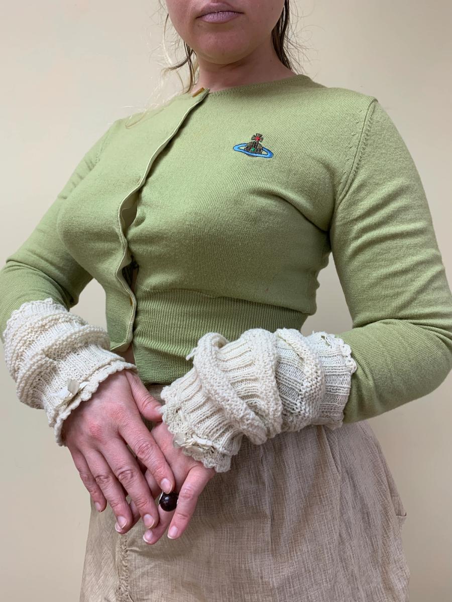 Victorian Knit Arm Warmers product image