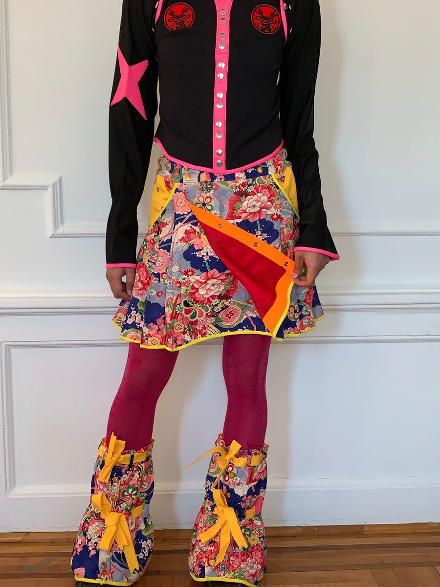 Takuya Angel 'Maki Skirt Ensemble' with Leg Warmers product image